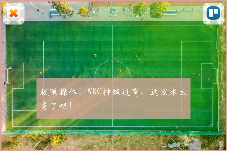 极限操作！WRC神级过弯，这技术太秀了吧！