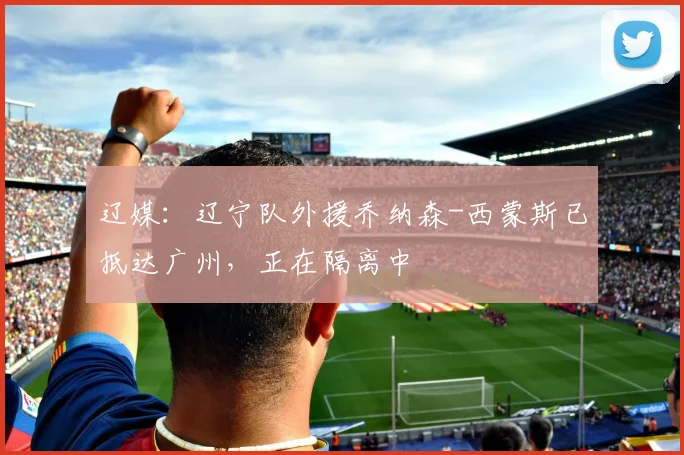 辽媒:辽宁队外援乔纳森-西蒙斯已抵达广州,正在隔离中