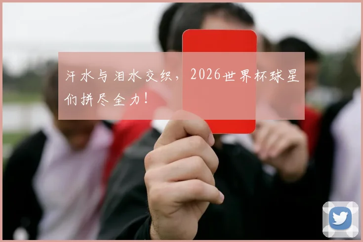 汗水与泪水交织,2026世界杯球星们拼尽全力!